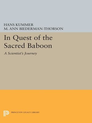 cover image of In Quest of the Sacred Baboon